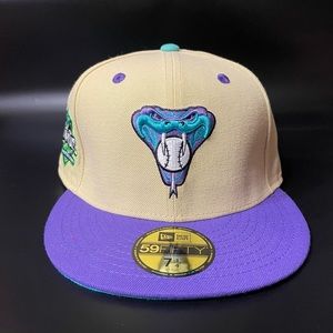 Arizona Diamondbacks New Era Fitted Hat 59FIFTY Exclusive 01 WS Side Patch